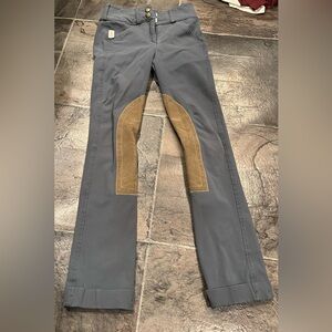 The Tailored Sportsman Kids Gray and Tan Chinos